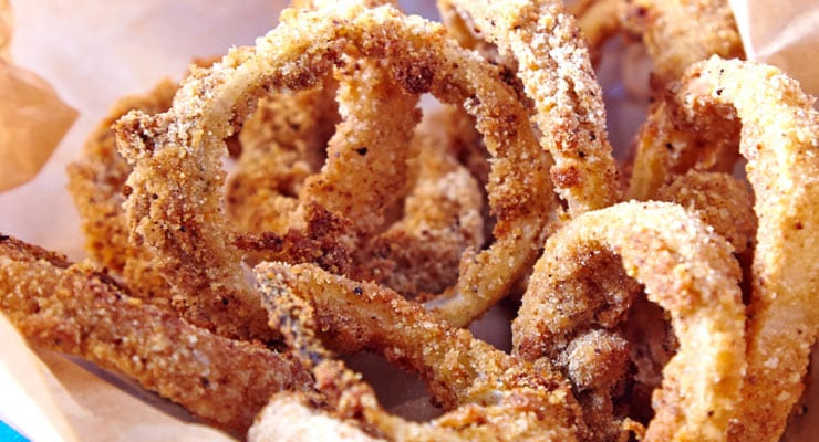 Cebolla Rebozada al Horno (Sin Freír)