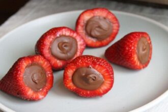 Fresas Rellenas de Chocolate