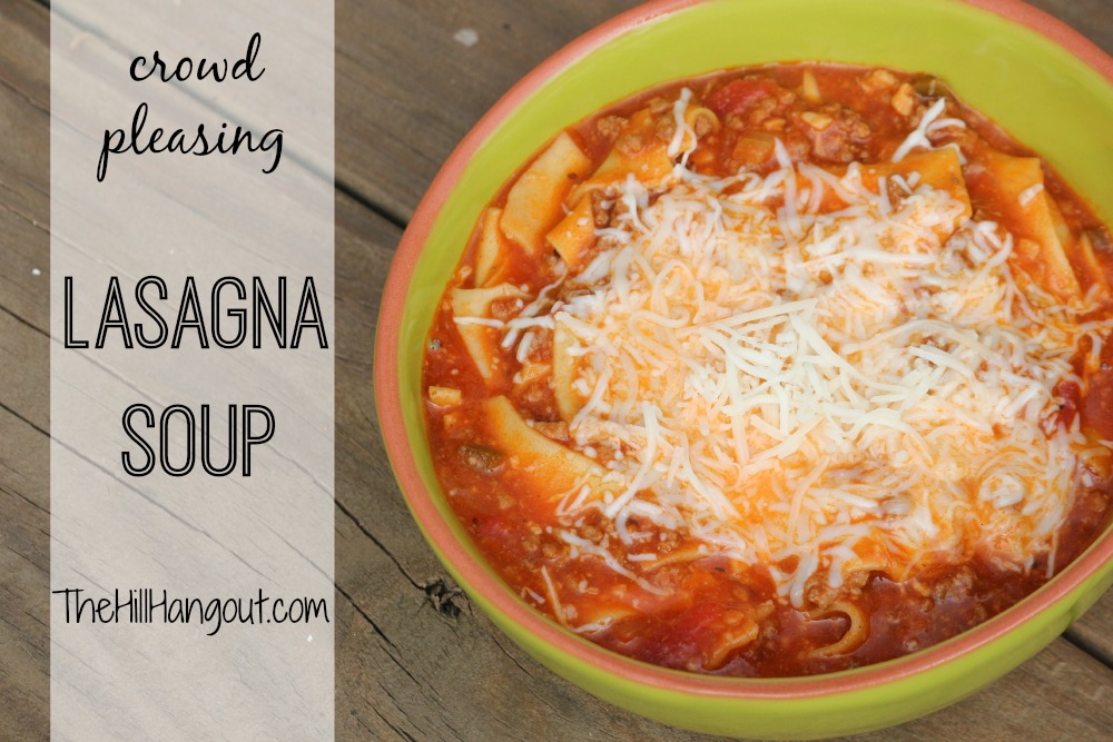 Nueva receta: Sopa de Lasaña