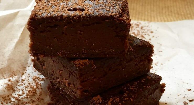 Receta de Brownie de Batata
