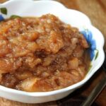 Compota de manzana al horno