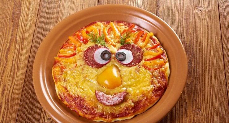 Receta de Pizza Saludable para Niños Selectivos “Solo la Corteza”