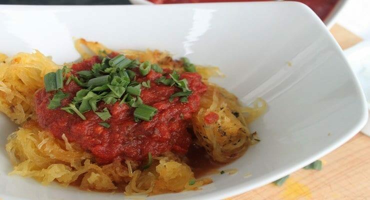 Una receta favorita – Calabaza espagueti