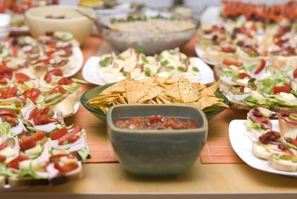 Comida de Fiesta para Niños y Adultos